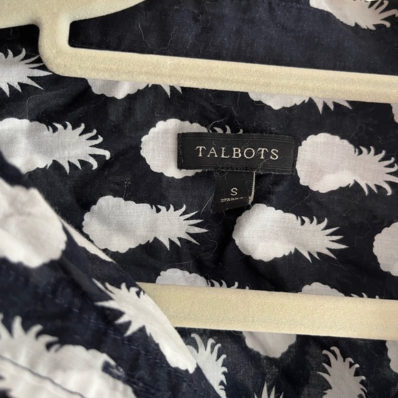 Talbots pineapple shirt - Picture 3 of 3